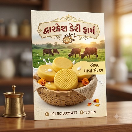 ગાય ના દૂધ ના માવા માટે મળો