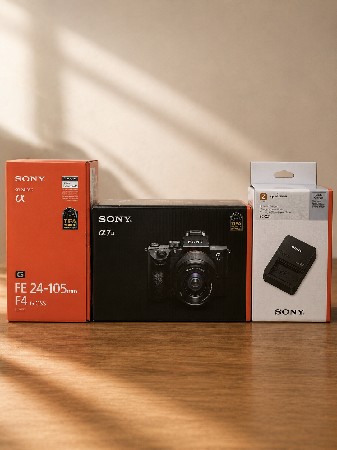 Sony Alpha camara+24-105 mm F4 lens