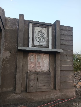પ્લાસ્ટર,પૂટ્ટી,મલાર  વગર