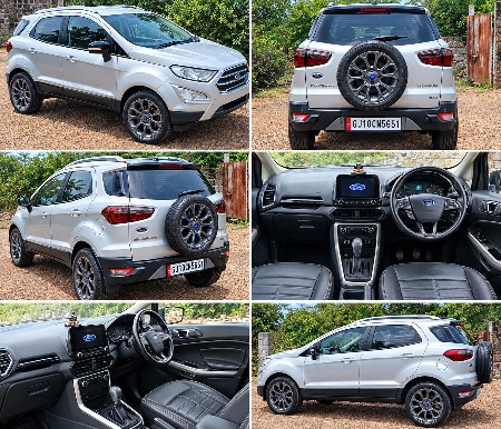 Ford ecosport titanium top model