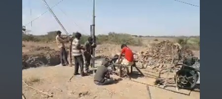 વાવ ગાળવાની ચારખી/ક્રેન આખો સેટ