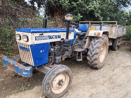 Swaraj 735xt  ગાડા સાથે