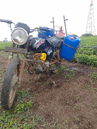 દવાછાટવાની ગાડી વેચવાની છે
