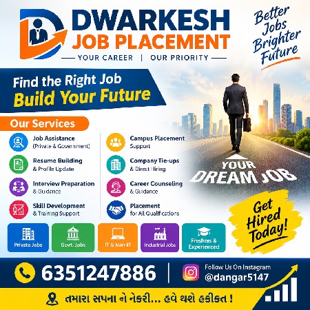 dwarkesh job placemant