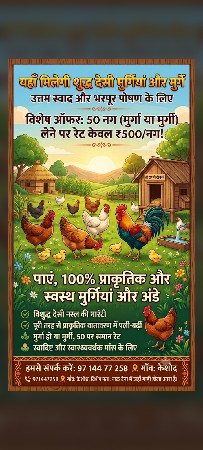 મુરઘા વેચવાના છે સોનાલી